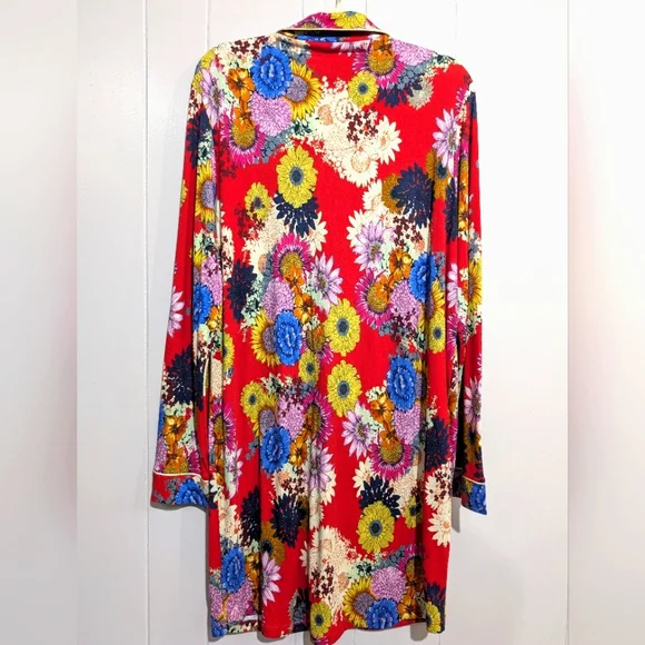 Johnny Was Pima Cotton Modal Sleep Dress Size Large - Picture 5 of 7